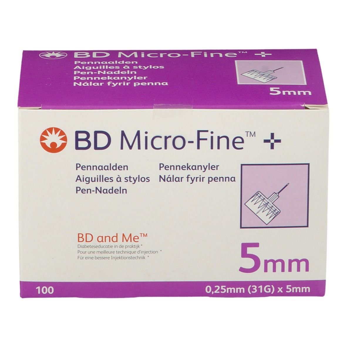 BD Micro-Fine™ 31G 5 mm