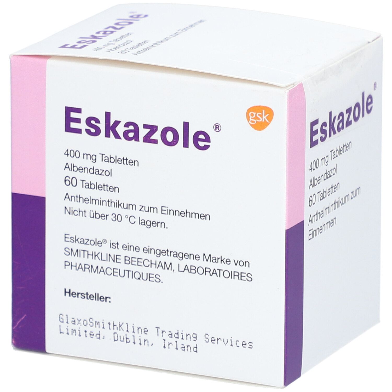 Eskazole 400 mg Tabletten 60 St