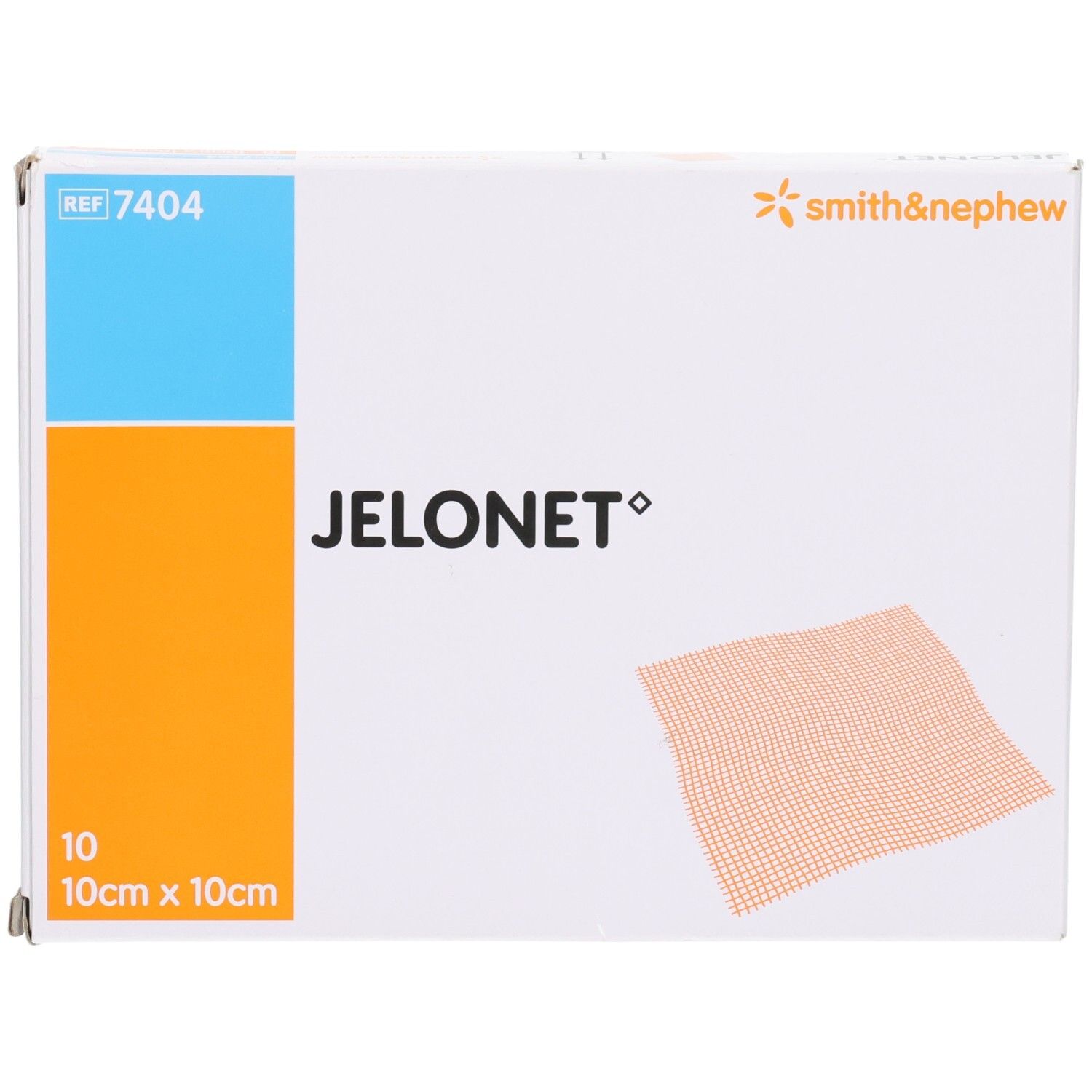 Jelonet Paraffingaze 10x10 cm steril 10 St Wundgaze