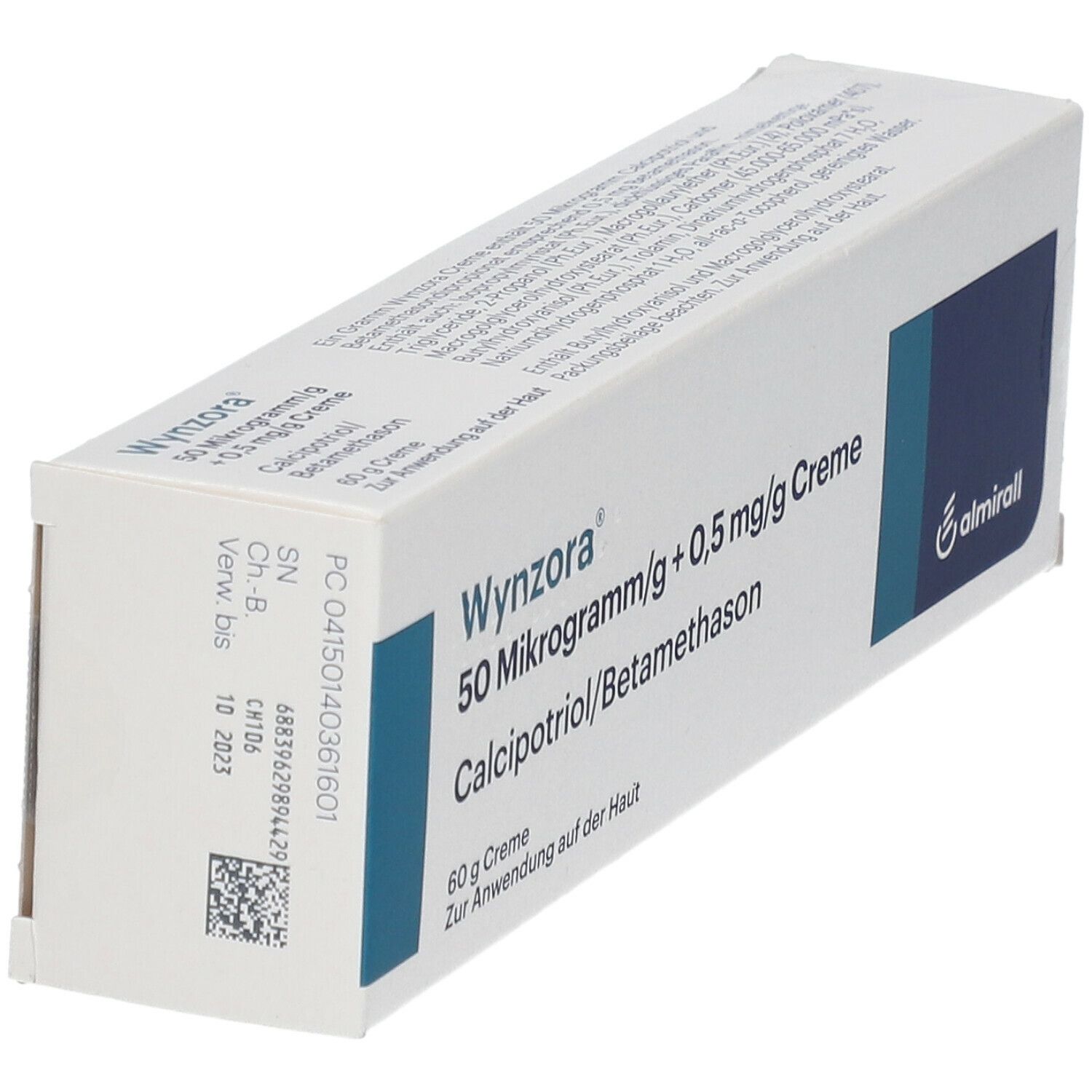 Wynzora 50 Mikrogramm/g + 0,5 mg/g Creme 60 g