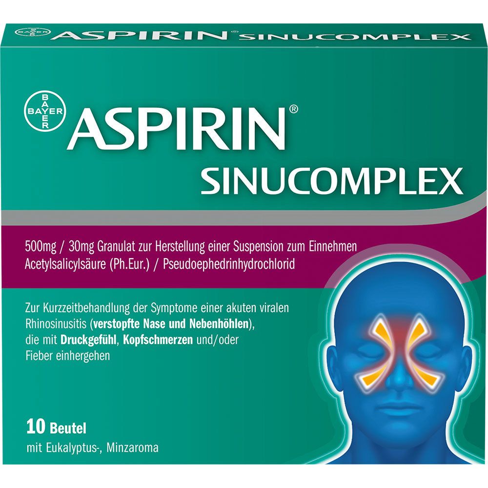 Aspirin® Sinucomplex 500 mg