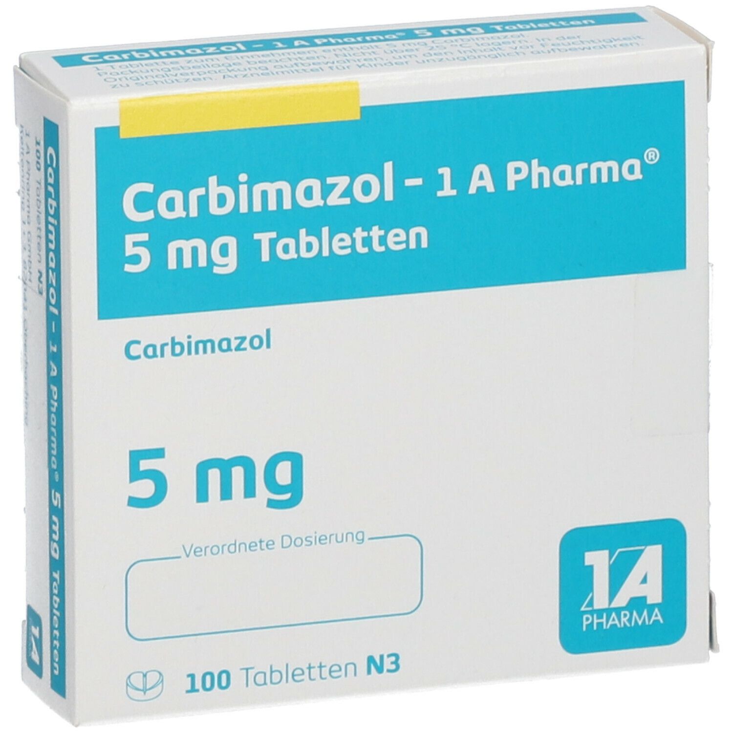 Carbimazol 1A Pharma® 5Mg