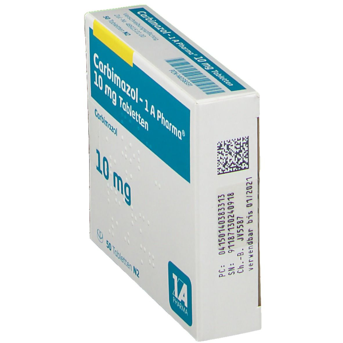 Carbimazol-1A Pharma 10 mg Tabletten 50 St