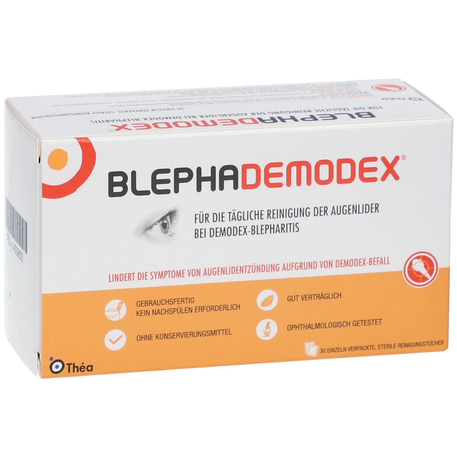 BLEPHADEMODEX sterile Reinigungstücher