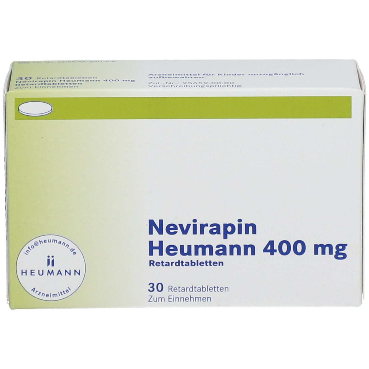 Nevirapin Heumann 400 mg