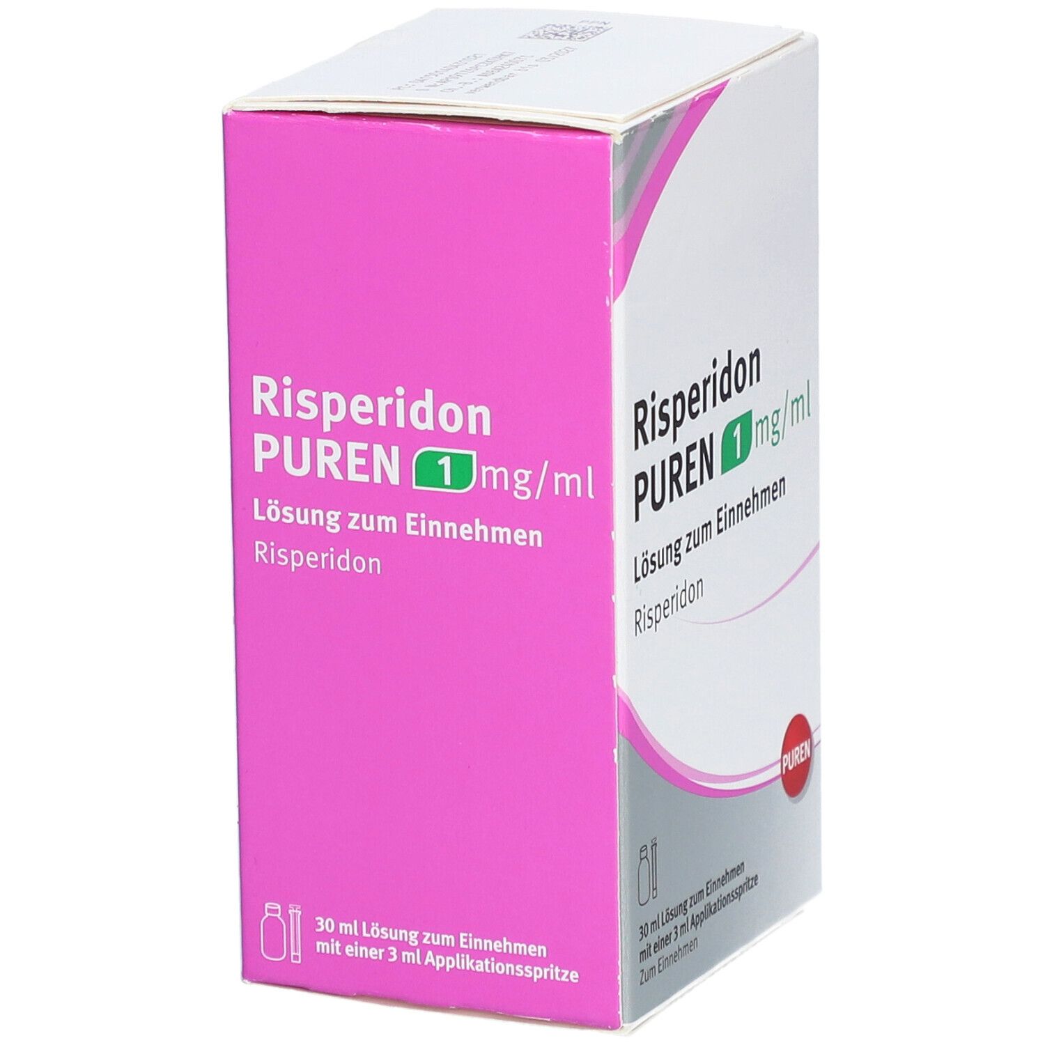 Risperidon Puren 1 mg/ml Lösung zum Einnehmen 30 ml