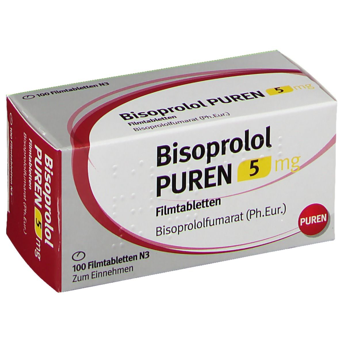 Bisoprolol PUREN 5 mg