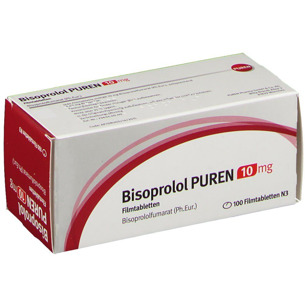 Bisoprolol PUREN 10 mg