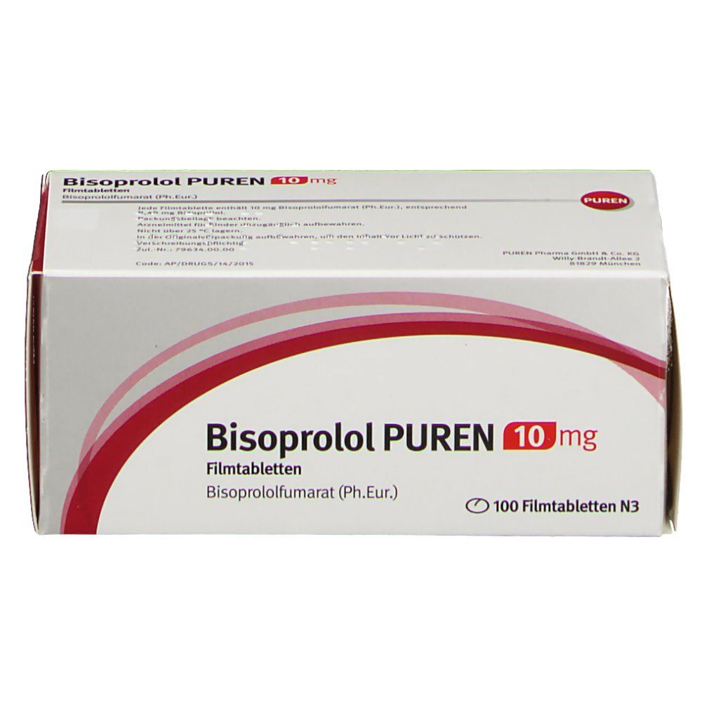 Bisoprolol PUREN 10 mg