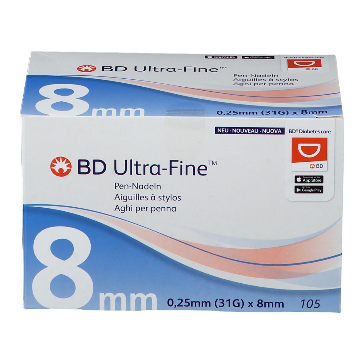 BD Micro-Fine Ultra™ 8 mm 31G