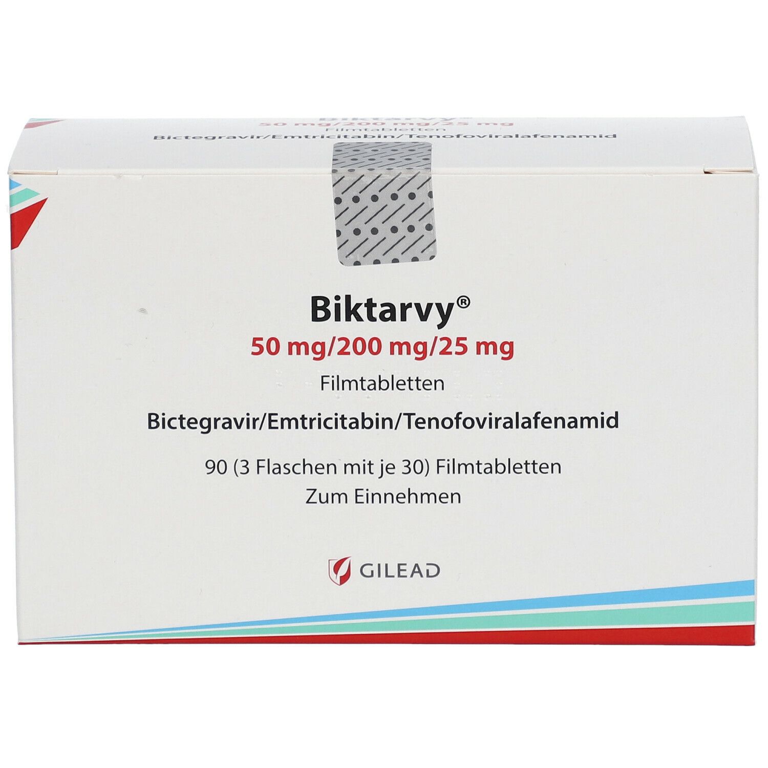 Biktarvy® 50 mg/200 mg/25 mg