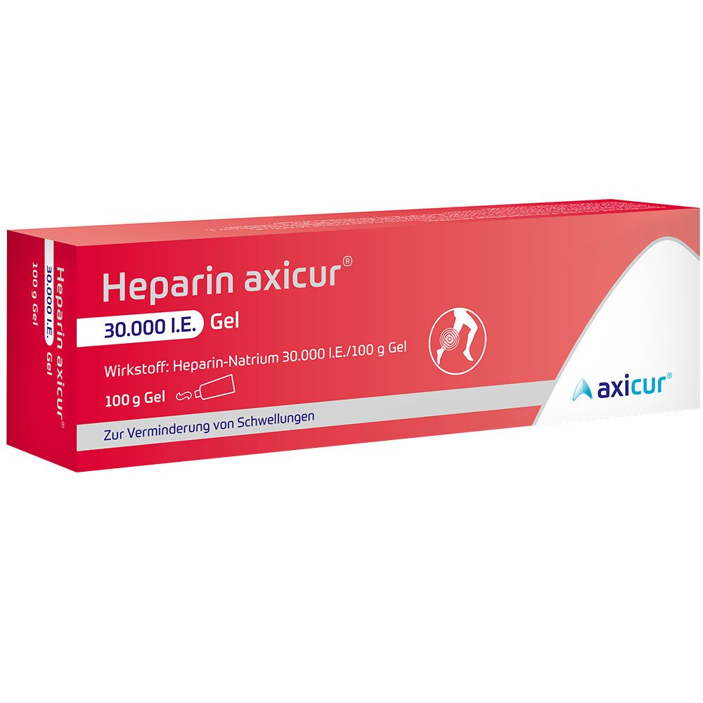 Heparin axicur® 30.000 I.E. Gel