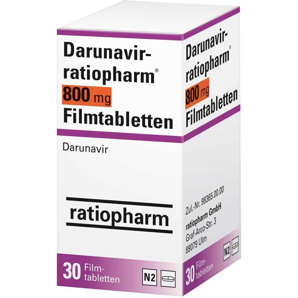 Darunavir-ratiopharm® 800 mg