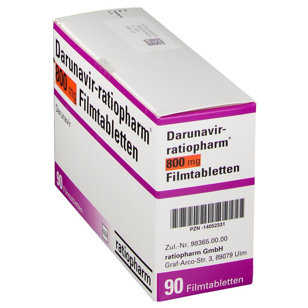 Darunavir-ratiopharm® 800 mg