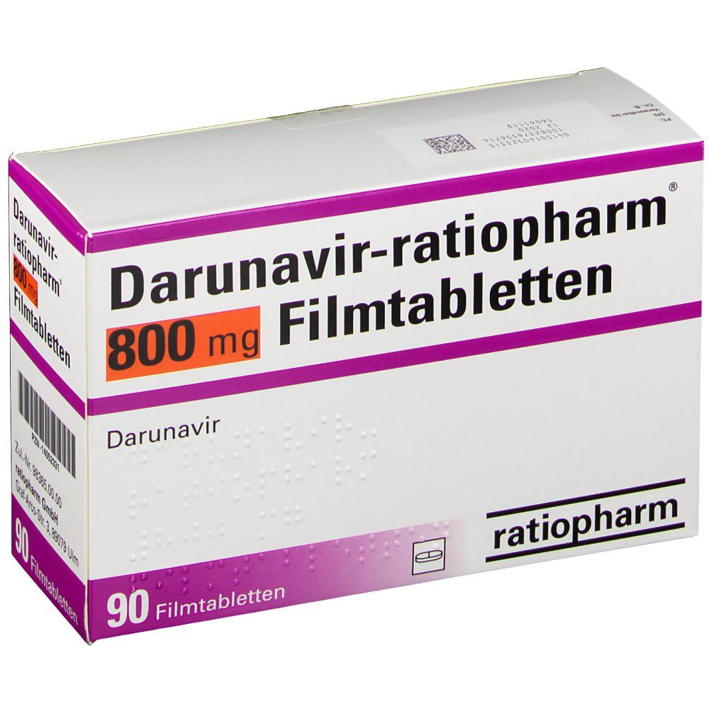 Darunavir-ratiopharm® 800 mg