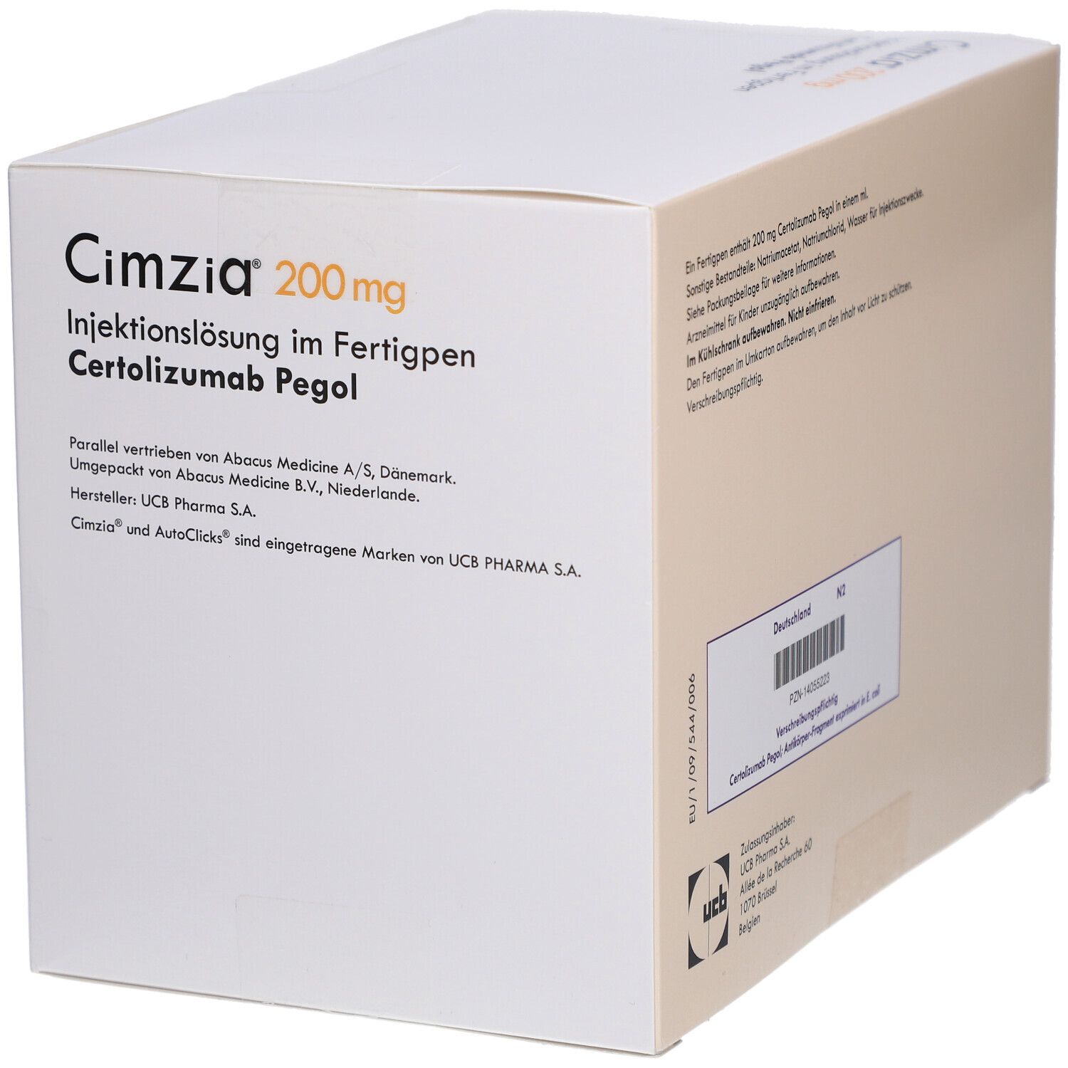 CIMZIA 200 mg Injektionslösung in einem Fertigpen