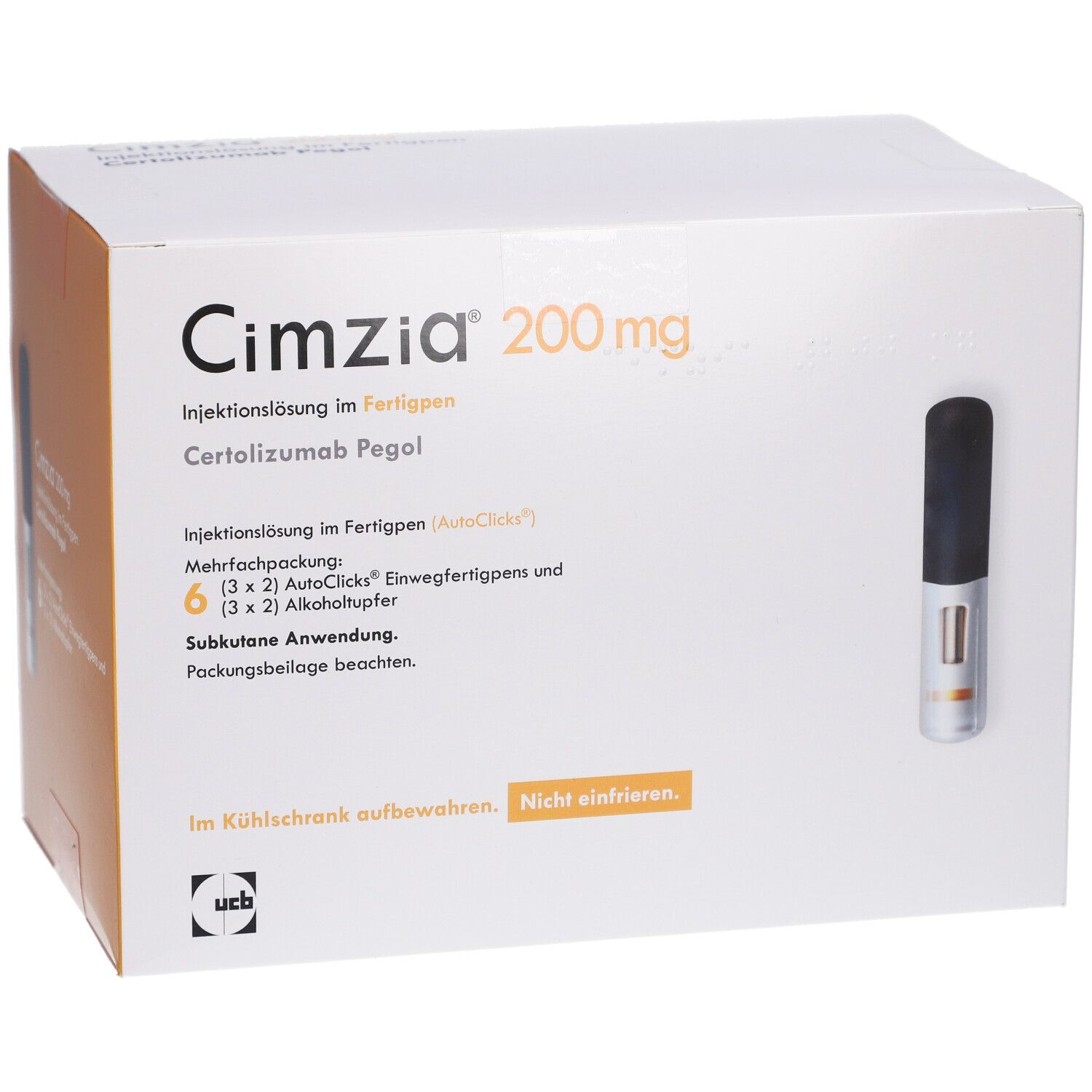 CIMZIA 200 mg Injektionslösung in einem Fertigpen
