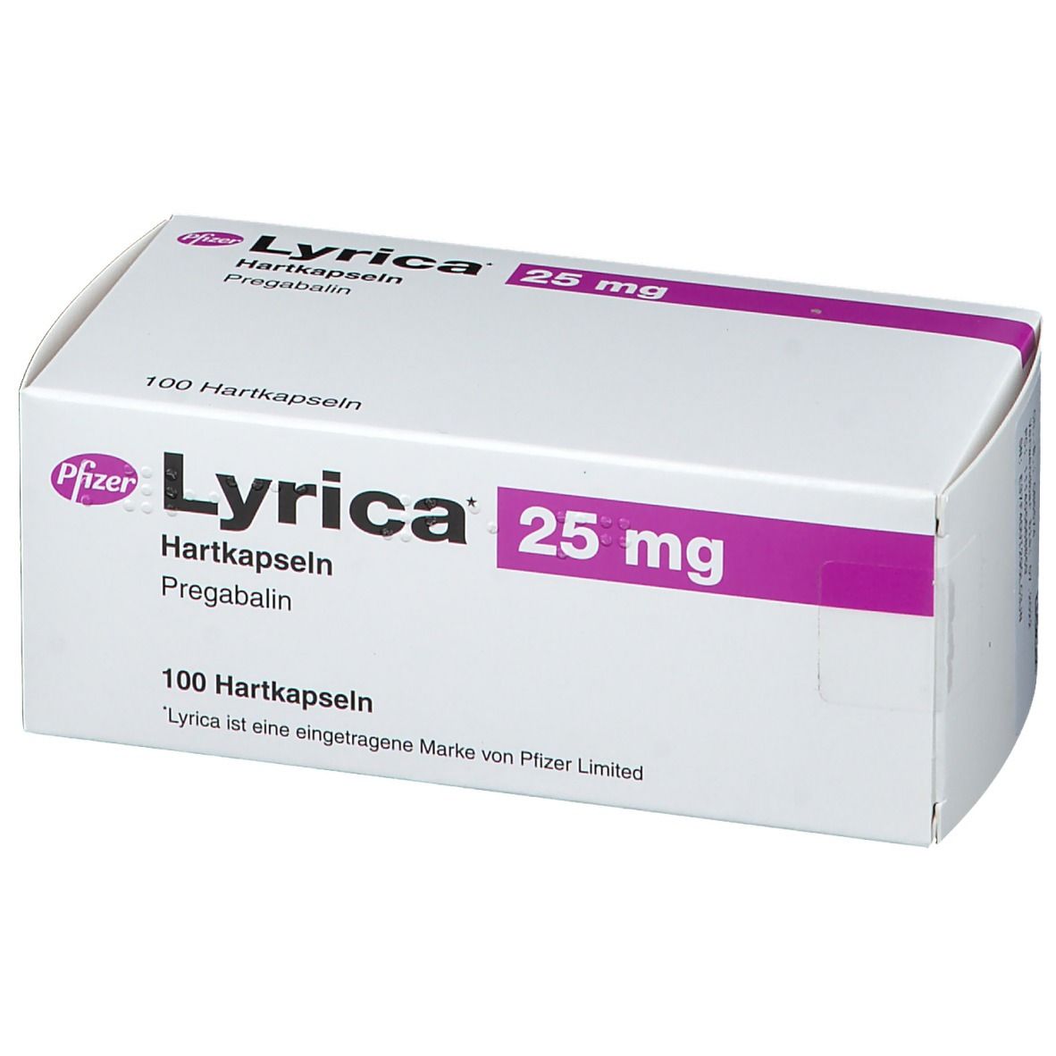 Lyrica 25 mg 100 St mit dem E-Rezept kaufen - Shop Apotheke