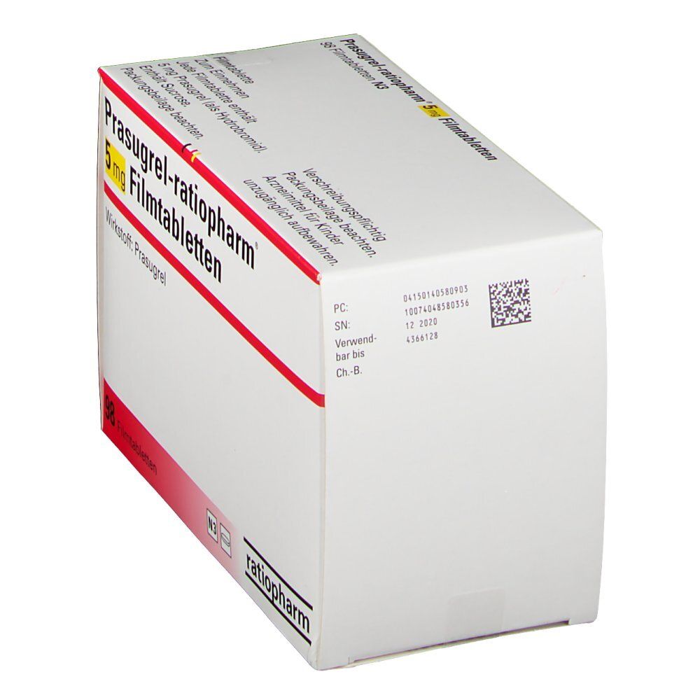 Prasugrel-ratiopharm® 5 mg