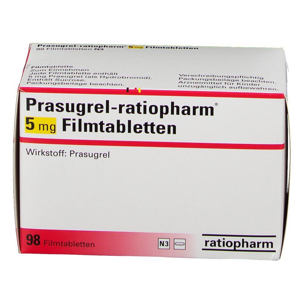 Prasugrel-ratiopharm® 5 mg