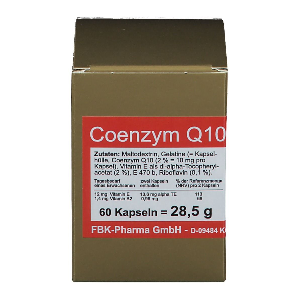 Coenzym Q10 10 mg