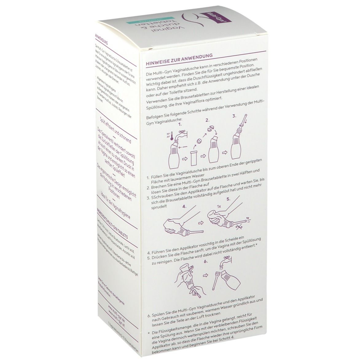 Multi-Gyn® Vaginaldusche + Brausetabletten Kombipack