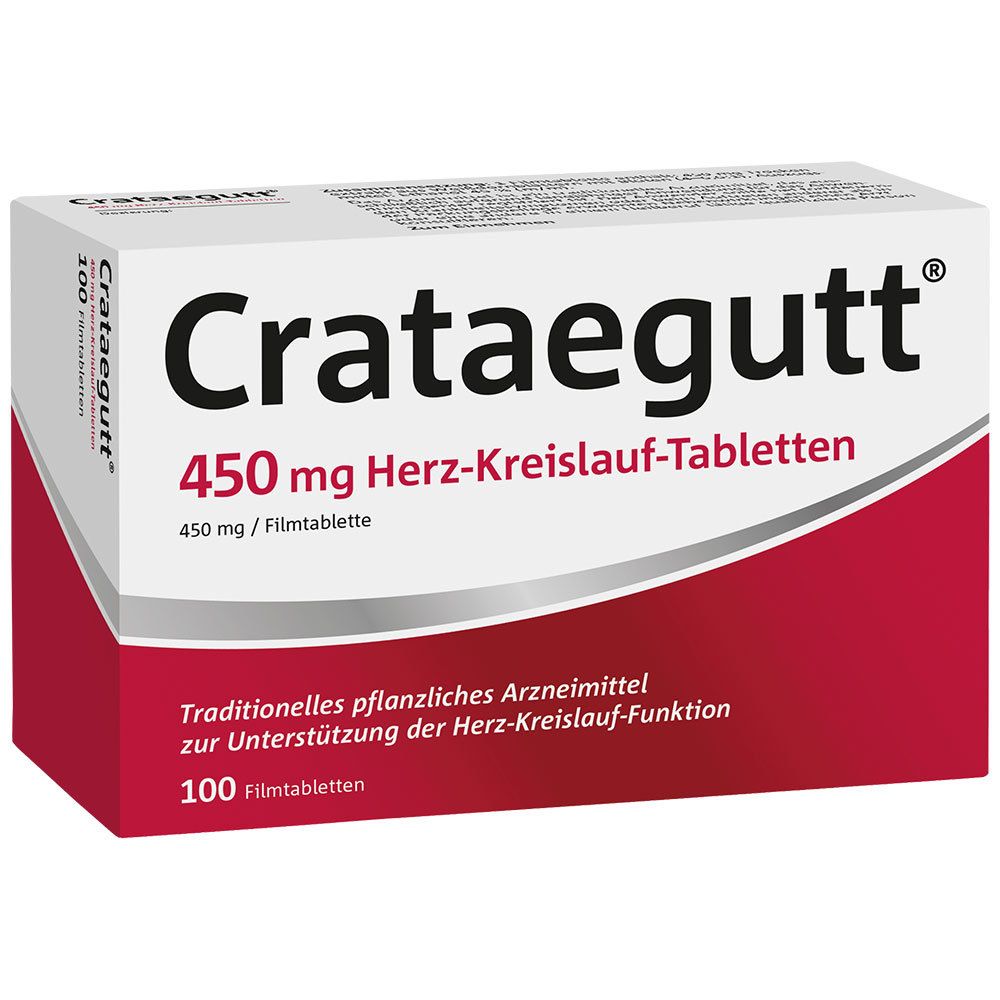 Crataegutt® 450 mg Herz-Kreislauf-Tabletten