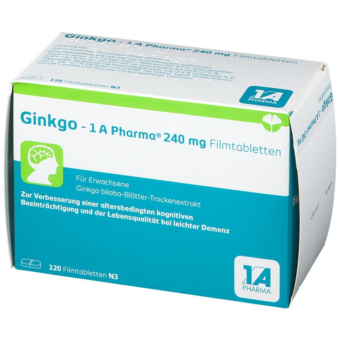 Ginkgo - 1 A Pharma® 240 mg