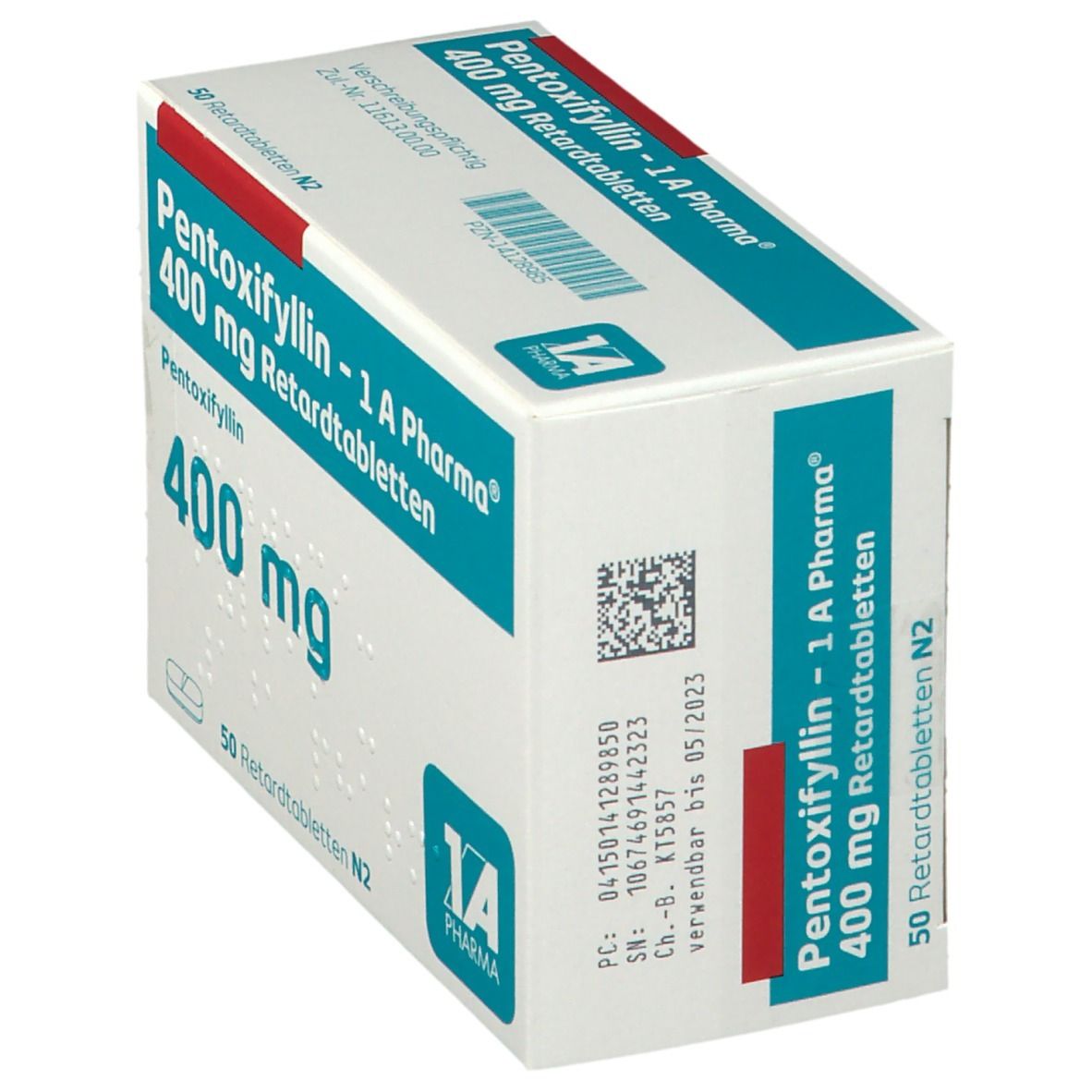 Pentoxifyllin 1A 400Mg