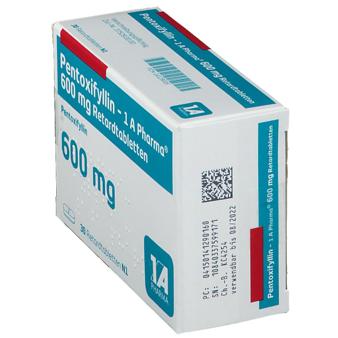 Pentoxifyllin - 1 A Pharma® 600 mg
