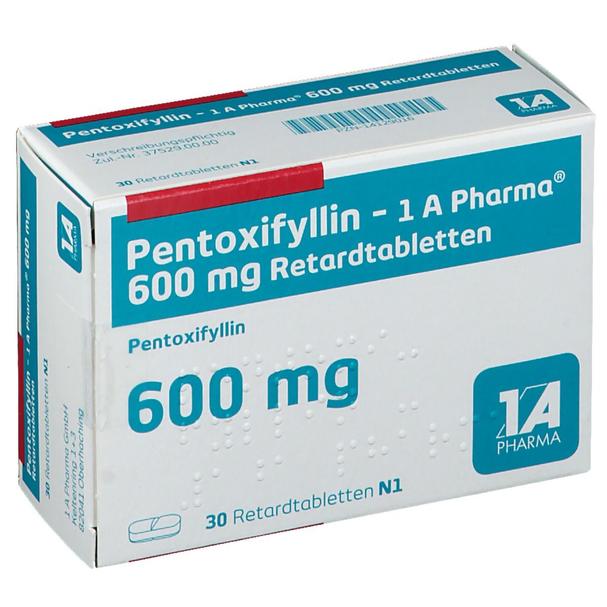 Pentoxifyllin - 1 A Pharma® 600 mg