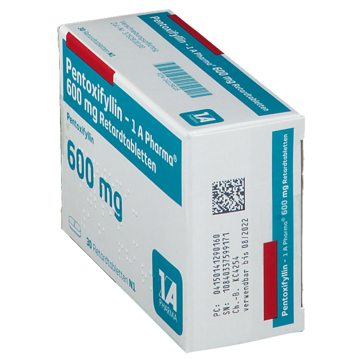 Pentoxifyllin - 1 A Pharma® 600 mg