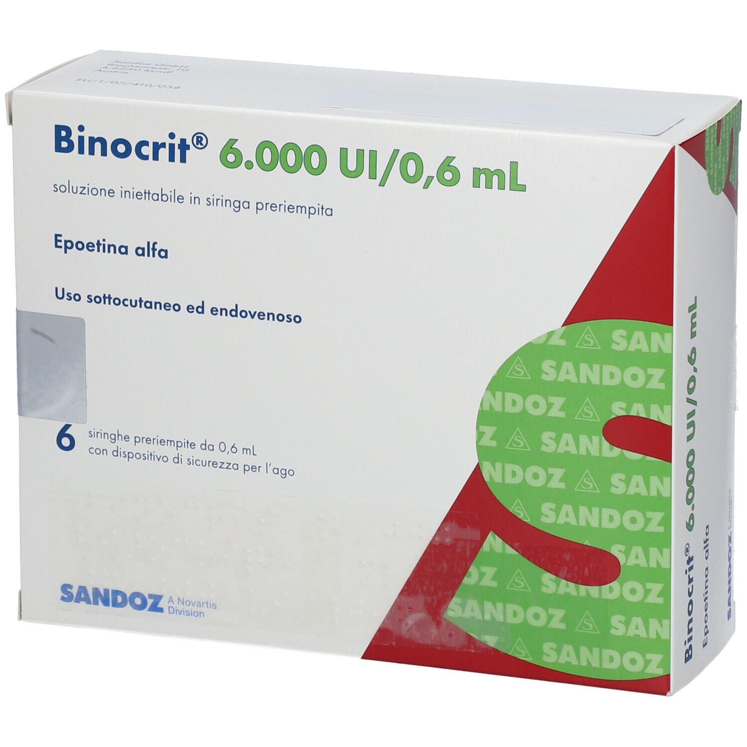 Binocrit 6.000 I.E./0,6 ml