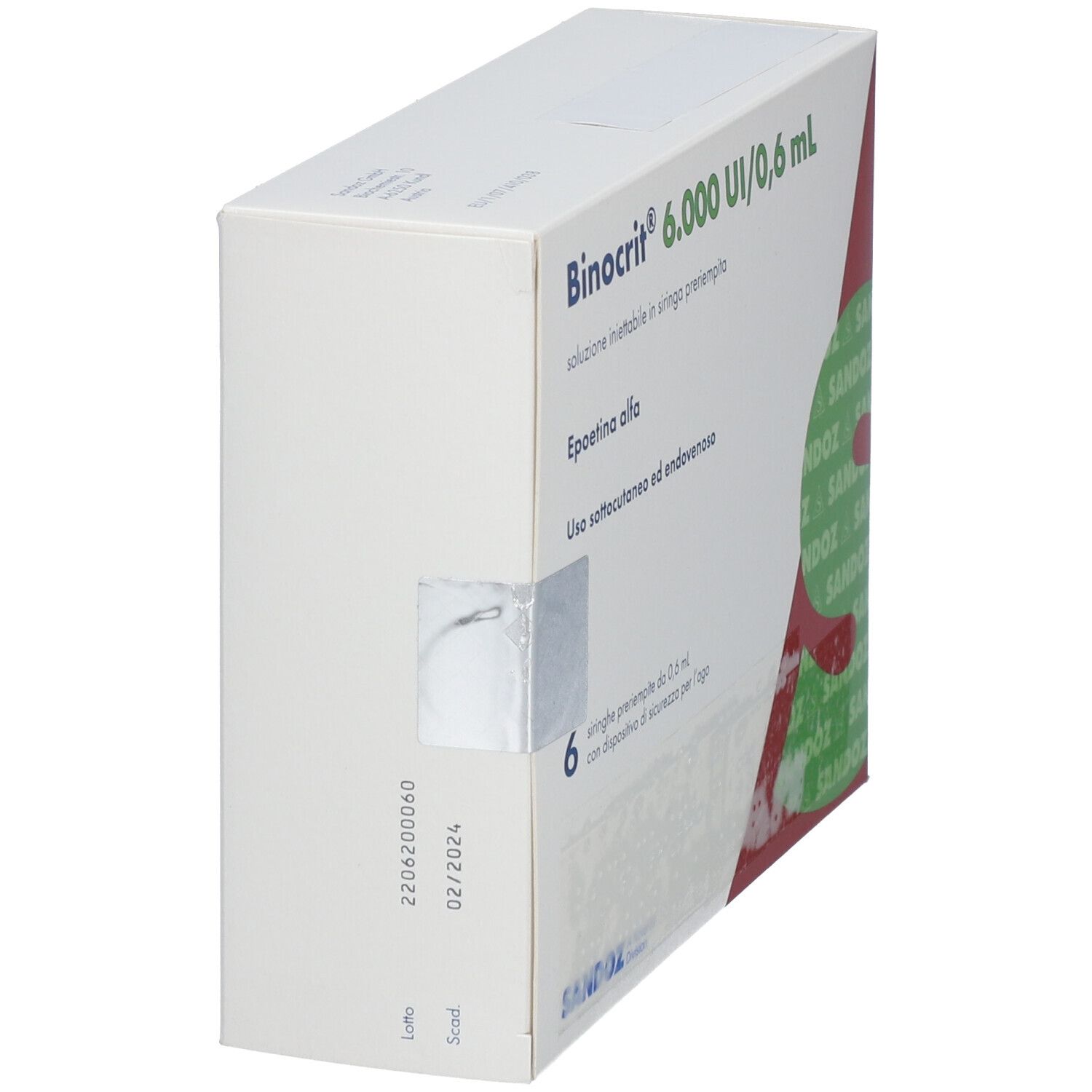 Binocrit 6.000 I.E./0,6 ml
