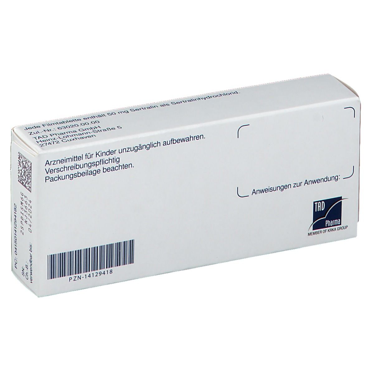 Sertra TAD® 50 mg