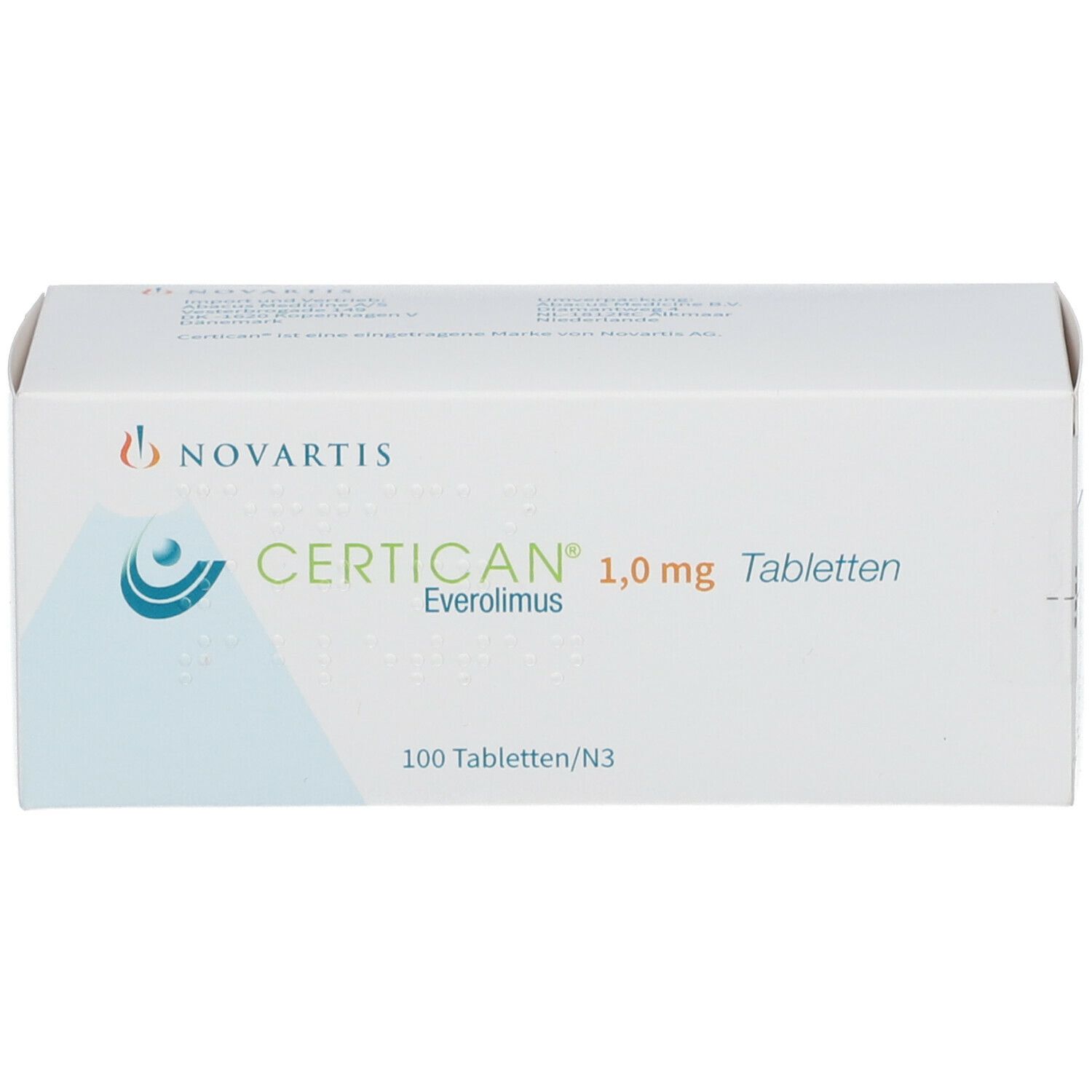 CERTICAN 1 mg Tabletten