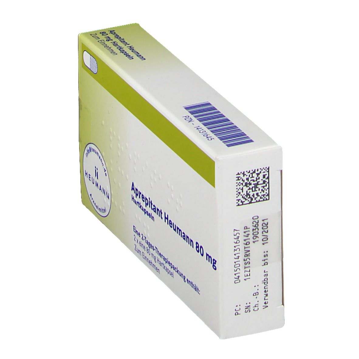 Aprepitant Heumann 80 mg Hartkapseln 2 St