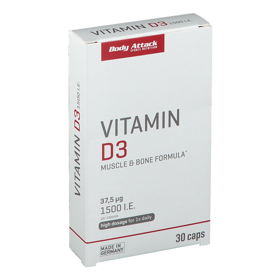 Body Attack Vitamin D3