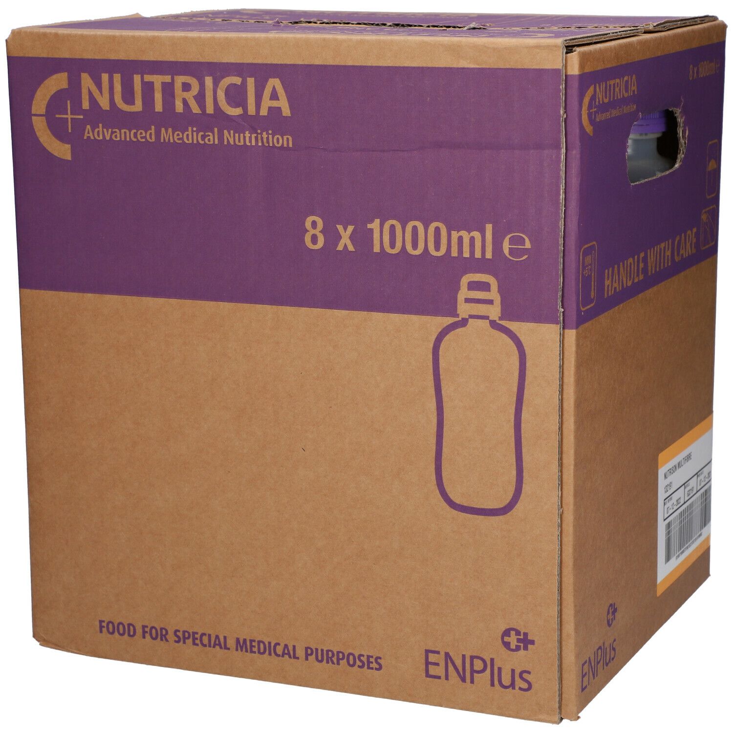 Nutrison MultiFibre SmartPack 8x1000 ml Flüssigkeit