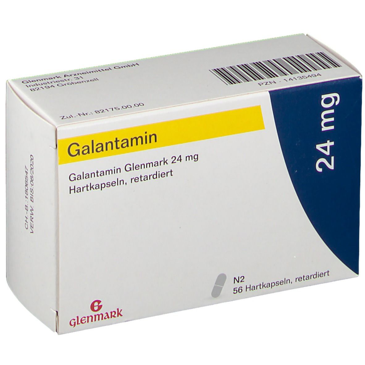 Galantamin Glenmark 24 mg