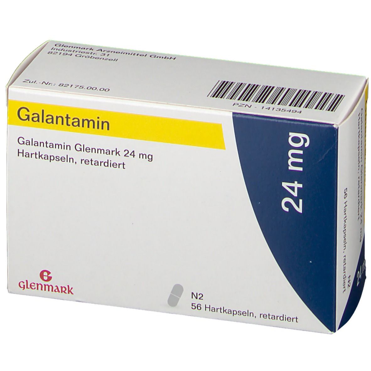 Galantamin Glenmark 24 mg
