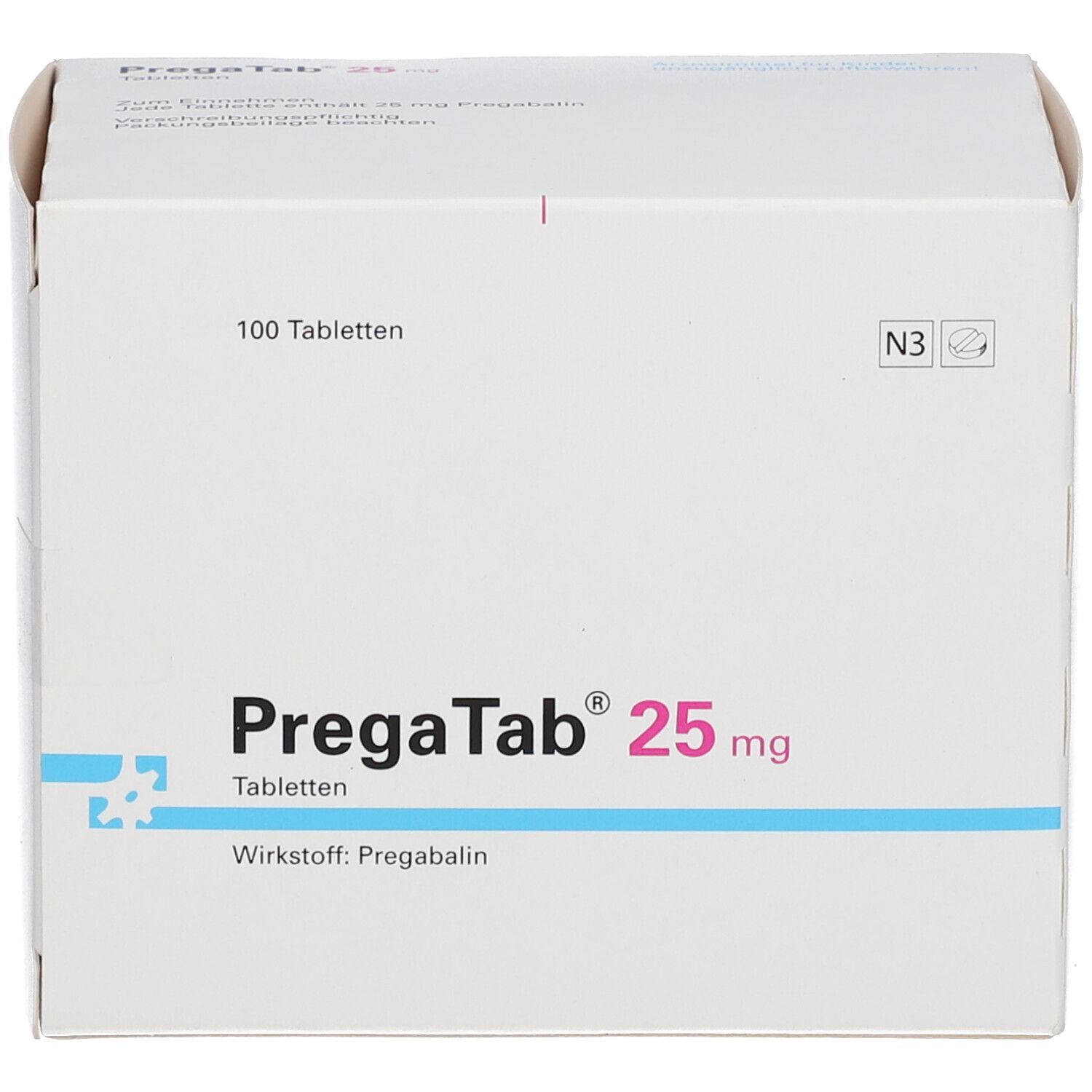PregaTab® 25 mg