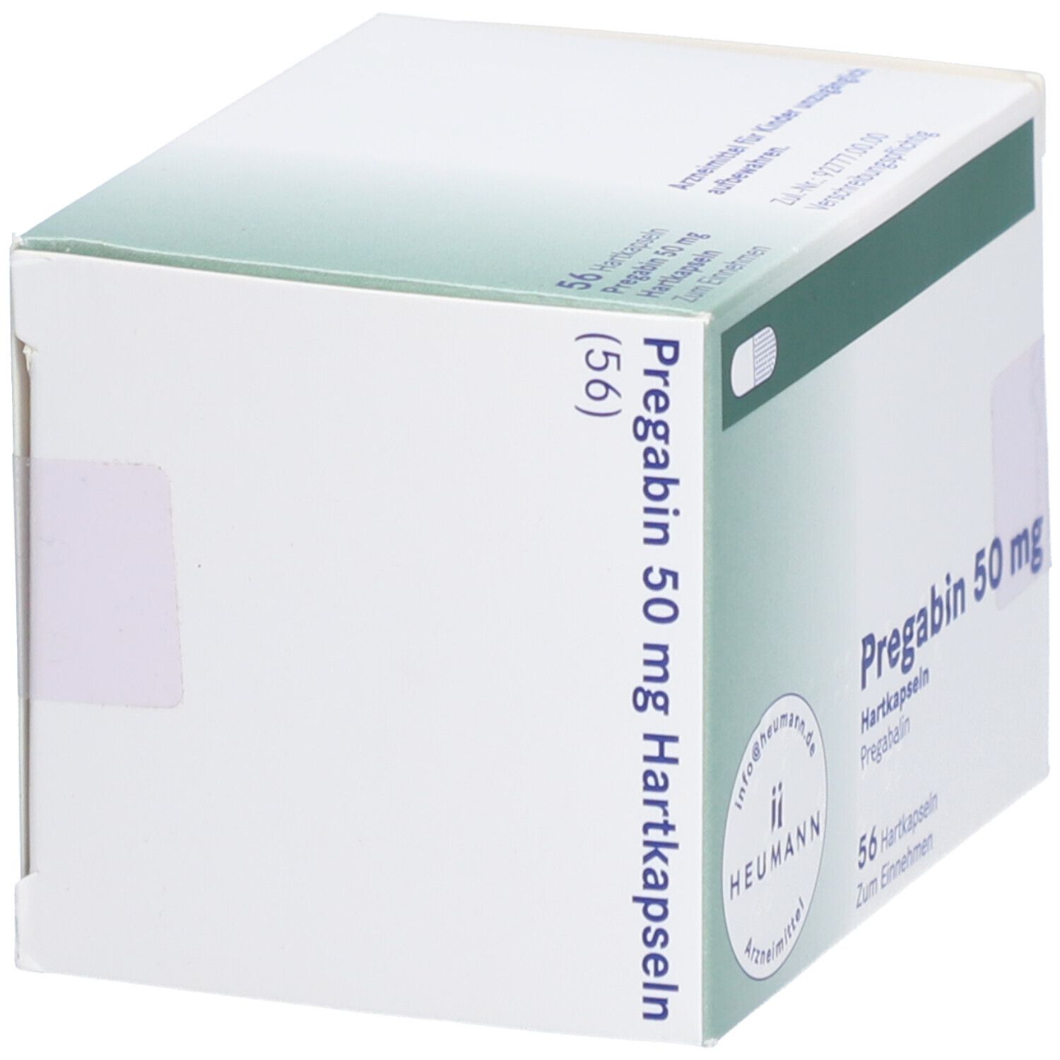 Pregabin 50 mg Hartkapseln 56 St