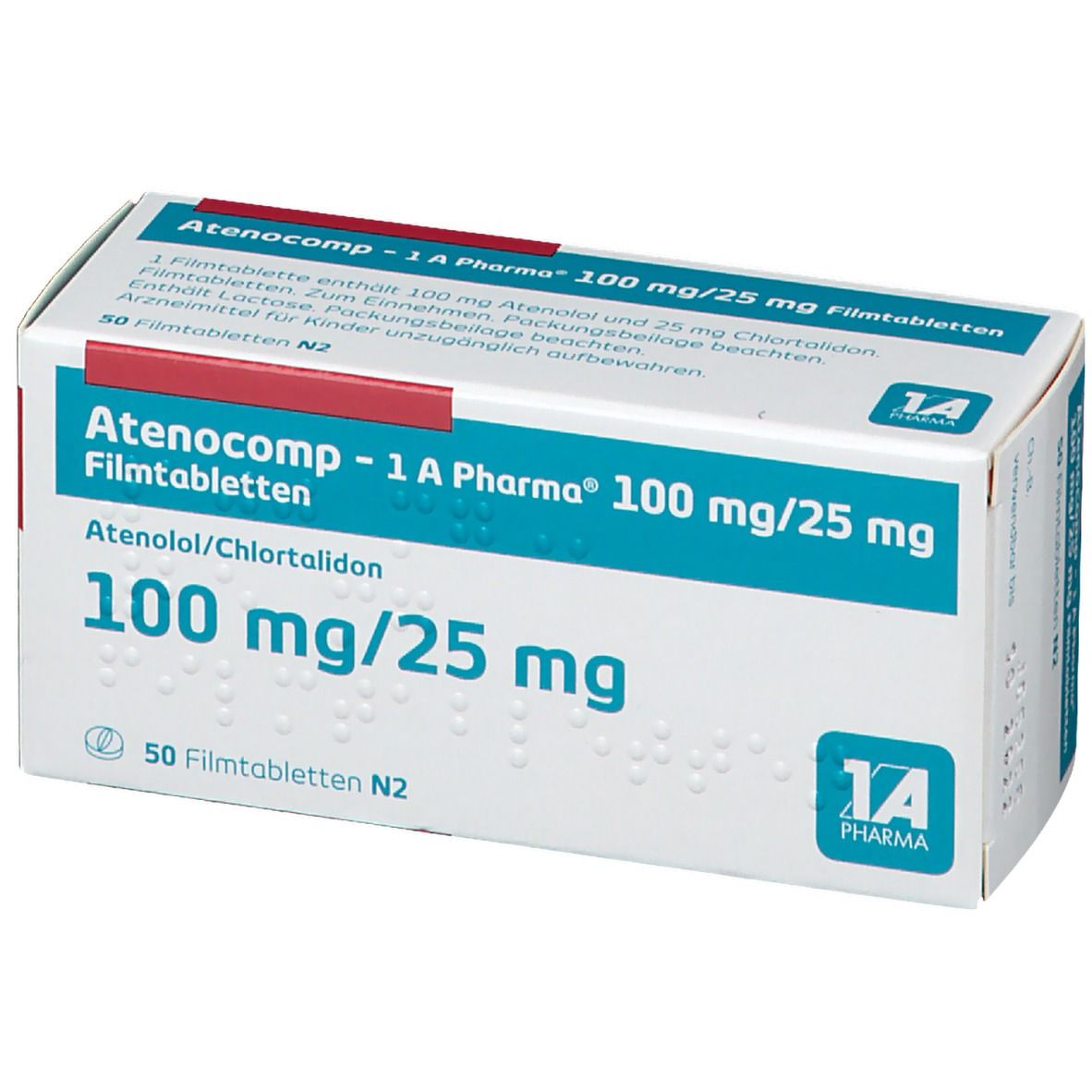 Atenocomp - 1 A Pharma® 100 mg/25 mg