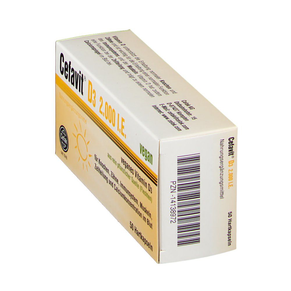 Cefavit® D3 2.000 I.E. vegan