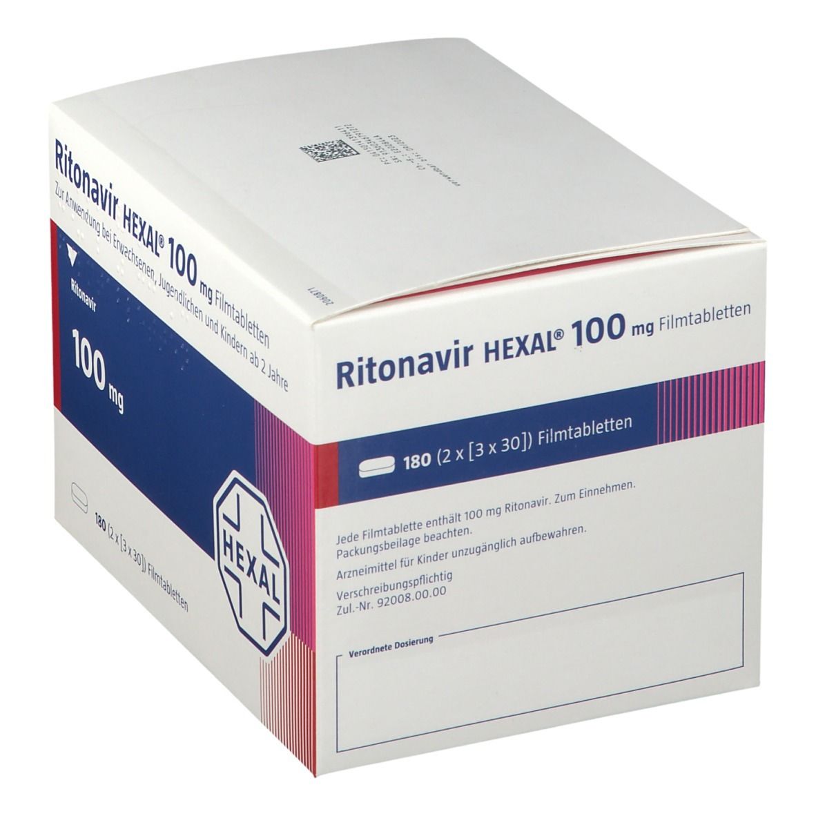 Ritonavir HEXAL® 100 mg