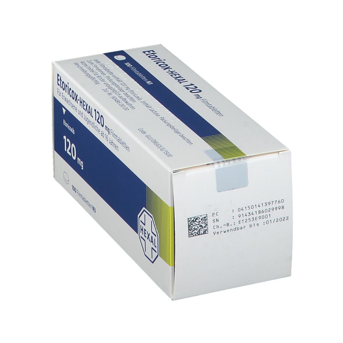 Etoricox-Hexal 120 mg Filmtabletten 100 St