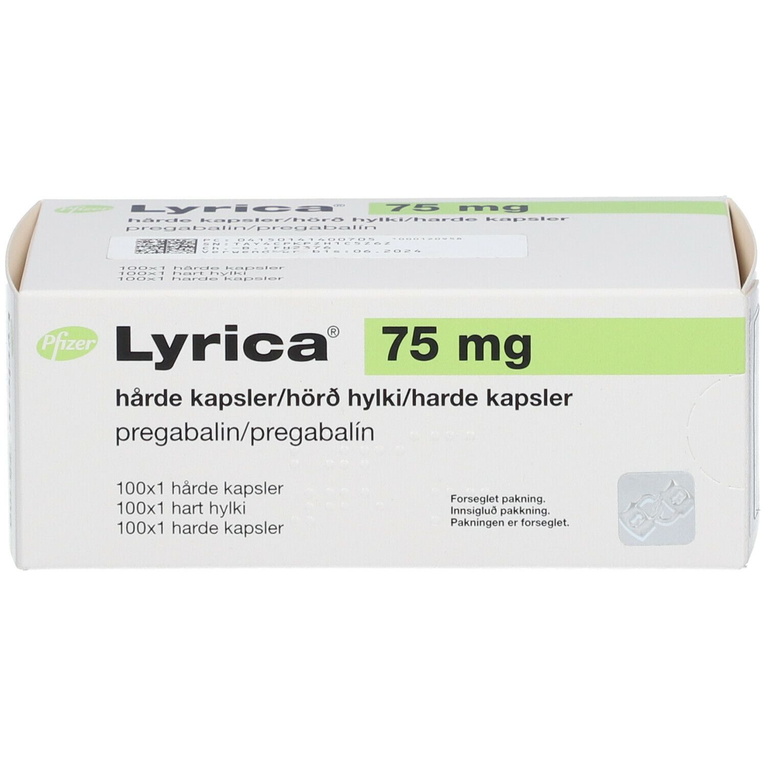 Lyrica® 75Mgeln