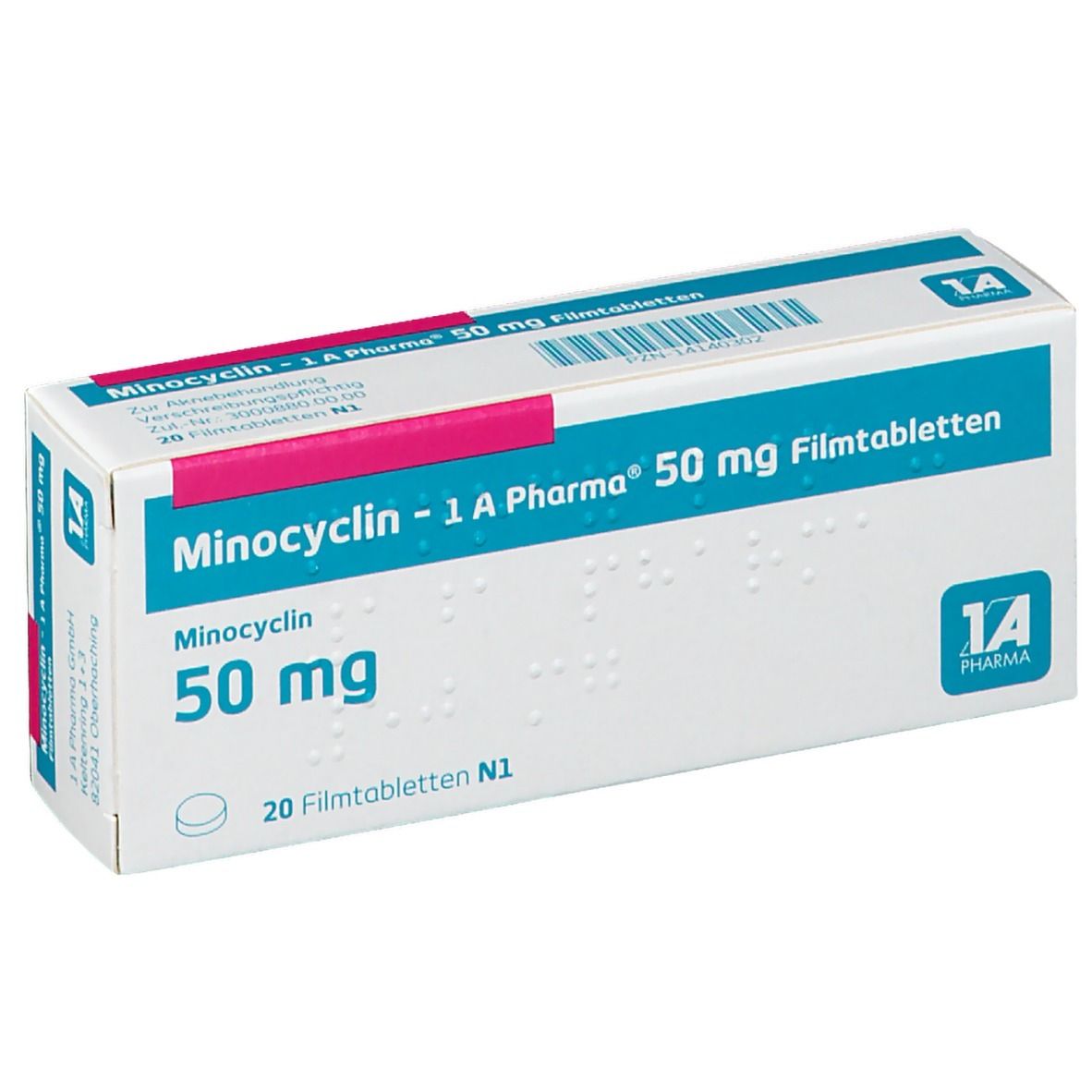 Minocyclin - 1 A Pharma® 50 mg