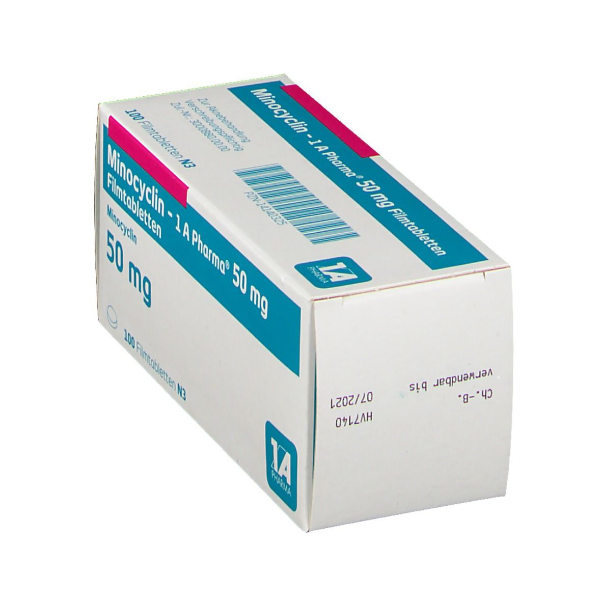 Minocyclin - 1 A Pharma® 50 mg